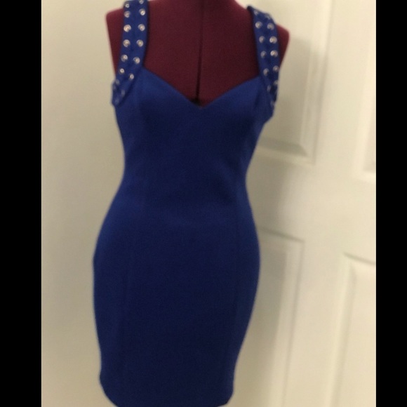 Guess Dresses & Skirts - Beautiful Blue Guess body-con dress